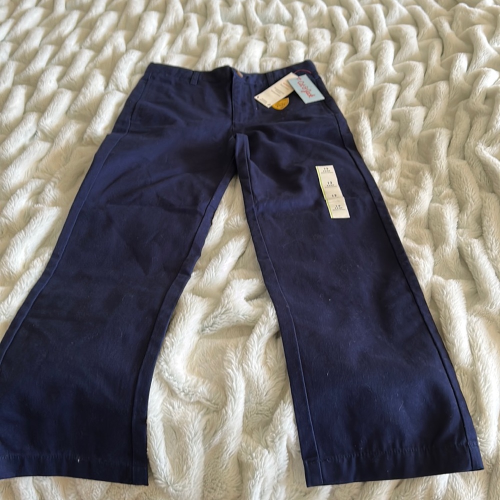 Girls uniform school pants size 12 Navy blue/ new